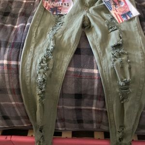 Ripped jeans Haven’t ever been worn